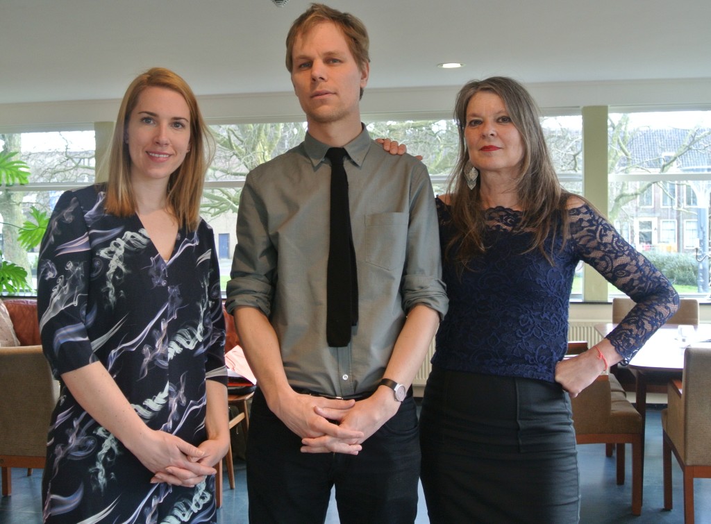 AICA Oorkonde jury 2016: Mirthe Berentsen, Stefan Kuiper, Marina de Vries. Foto: Stefanie Smulders